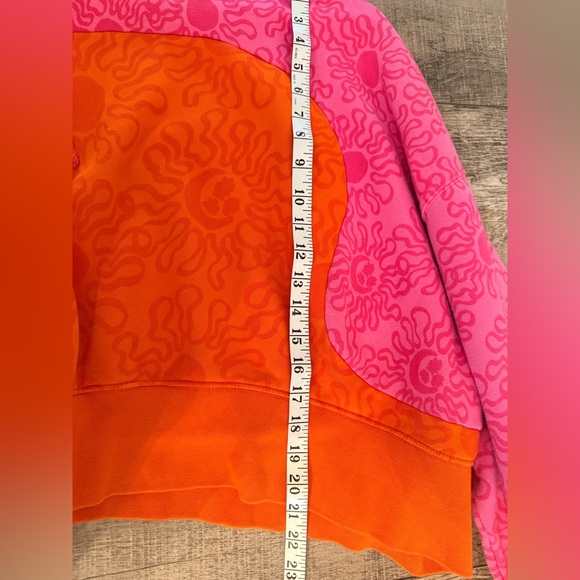 Nike Project Uphoria Sweatshirt Medium Pink and Orange Oversized - Picture 5 of 10